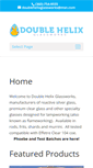 Mobile Screenshot of doublehelixglassworks.com